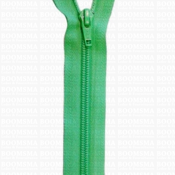 Zipper nylon spiral short COLOURED Green (873) 20 cm - pict. 1