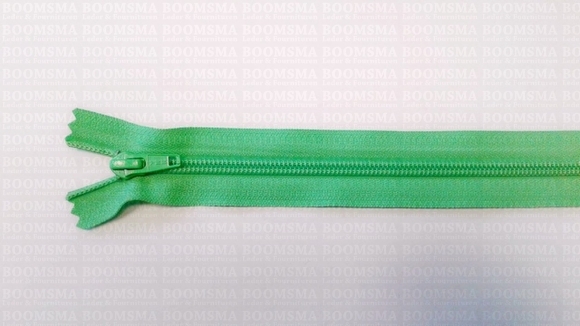 Zipper nylon spiral 20 + 30 cm COLOURED Green (873) 20 cm - pict. 2