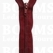 Zipper nylon spiral 40 cm COLOURED Bordeaux (527) - pict. 1