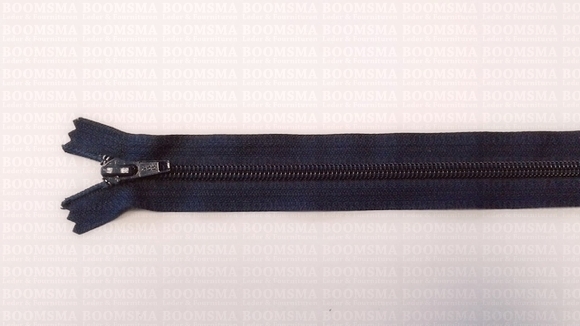 Zipper nylon spiral 50 cm COLOURED Darkbleu (058) - pict. 2