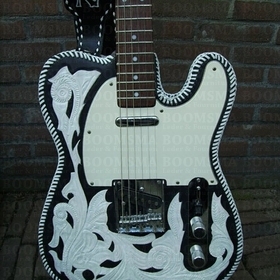 waylon Leather guitar