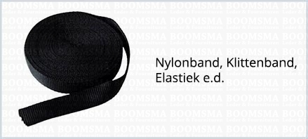 Nylonband, Klittenband, Elastiek e.d.