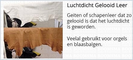 Luchtdicht gelooid