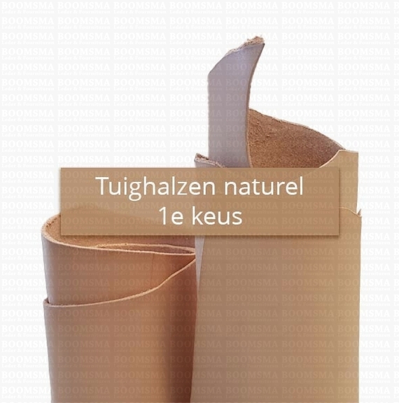 Tuighalzen naturel 1e keus knop