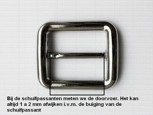 schuifpassant vaste brug manier van meten