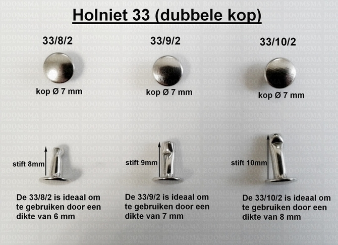 Holniet 33 dubbel uitleg klaar