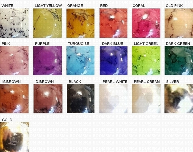kleurkaart synthetische sierholniet steen uiteindelijk_ENGELS