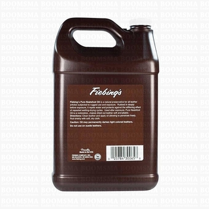 Fiebing 100% Pure Neatsfoot Oil GROOT = 946 ml  - afb. 2