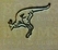 Leerstempel Kangoeroe (springend) - afb. 2