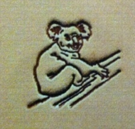 Leerstempel Koala - afb. 2