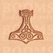2D & 3D stempels hamer van Thor 'Mjölnir' - afb. 1