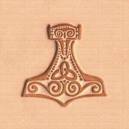 2D & 3D stempels hamer van Thor 'Mjölnir' - afb. 1