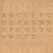 Alfabetset of cijferset klein sier 9 mm, alfabet (per set) - afb. 1