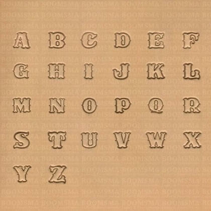 Alfabetset normaal klein 12 mm (per set) - afb. 1