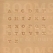 Alfabet of cijferset klein ALFABET 6 á 7  mm (per set) - afb. 1