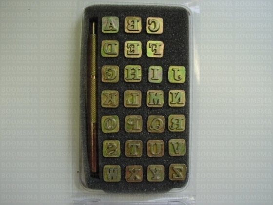Alfabet of cijferset klein ALFABET 6 á 7  mm (per set) - afb. 4
