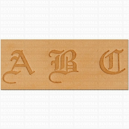 Alfabetset Old English groot 18 mm (per set) - afb. 3