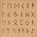 Alfabetset Runen 18 mm (per set) - afb. 1
