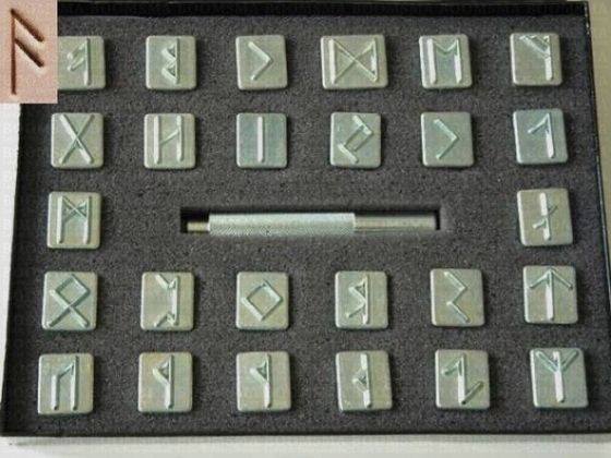 Alfabetset Runen 18 mm (per set) - afb. 2