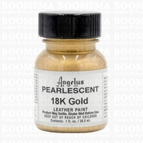 Angelus verfproducten 18K Gold (pearl) Acrylverf voor leer 