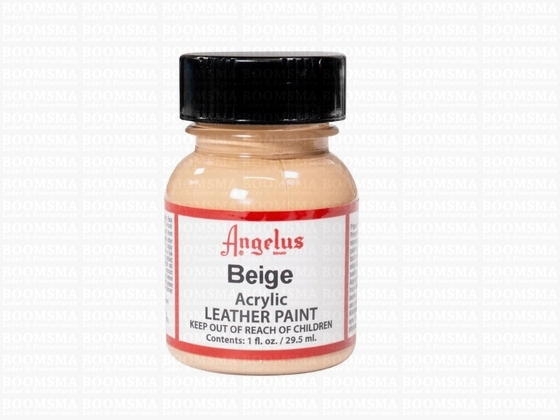 Angelus verfproducten beige Acrylverf voor leer  - afb. 1