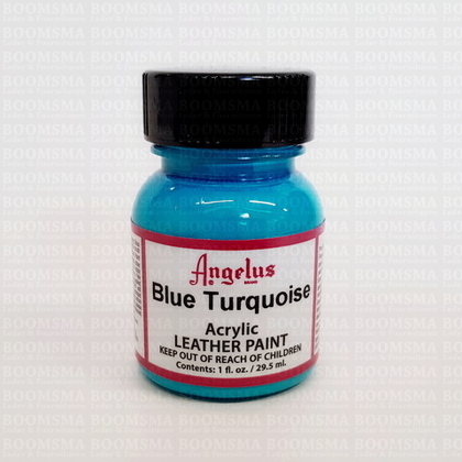 Angelus leerverf Blauwturquoise - afb. 2