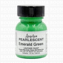 Angelus verfproducten Emerald Green (pearl) Acrylverf voor leer 