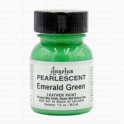 Angelus verfproducten Emerald Green Acrylverf voor leer  - afb. 1
