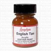 Angelus verfproducten English Tan Acrylverf voor leer 