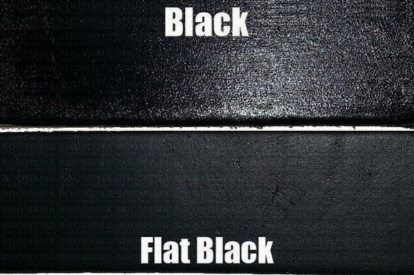 Angelus verfproducten Flat Black / Mat Zwart Acrylverf voor leer  - afb. 4