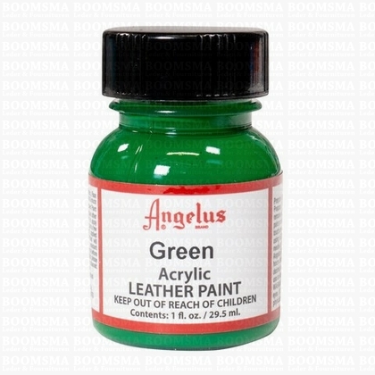Angelus verfproducten green Acrylverf voor leer  - afb. 1
