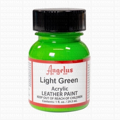 Angelus verfproducten light green Acrylverf voor leer  - afb. 1