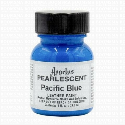 Angelus verfproducten Pacific Blue Acrylverf voor leer  - afb. 1