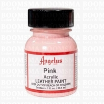 Angelus verfproducten pink Acrylverf voor leer 