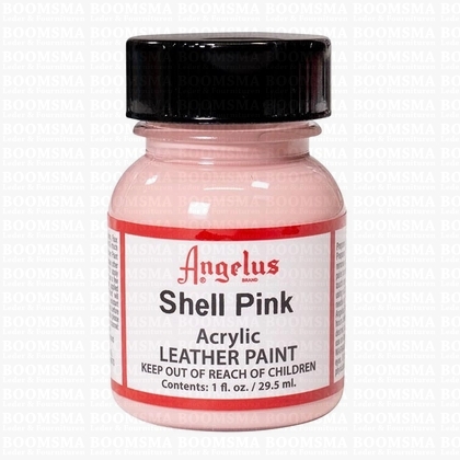 Angelus verfproducten Shell Pink Acrylverf voor leer  - afb. 1