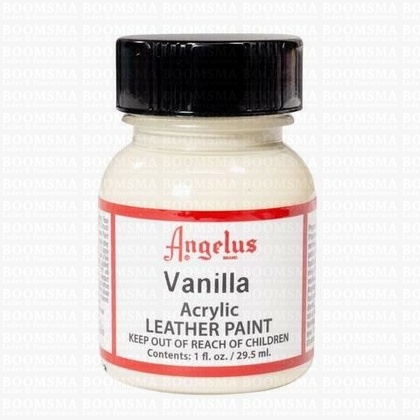 Angelus verfproducten Vanille Acrylverf voor leer  - afb. 1