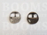Armbandsluiting rond Kleur: oud zilver voor 5 mm breed materiaal (leer of evt. lederen veters) - afb. 3
