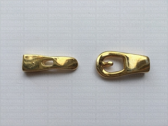 Armbandsluitingen goud 6 mm haak magneet - afb. 3