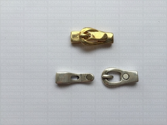 Armbandsluitingen goud 6 mm haak magneet - afb. 6