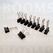 Fold back clips (metalen klemmetjes/clips) per 10 stuks (19 mm) - afb. 3