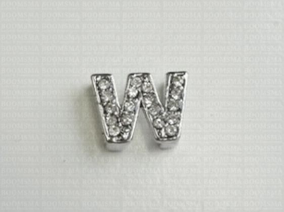 Bling letters W - afb. 3