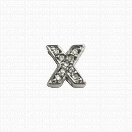 Bling letters X - afb. 1