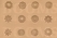 Bloemenset of Geometrische set grootte 13 × 13 mm (per set) cirkels - afb. 2
