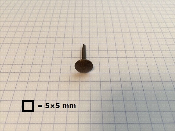 Bodemnoppen lichtbrons Ø 9 mm (per 10 st.) - afb. 2