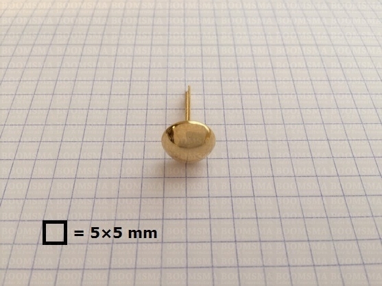 Bodemnoppen goud Ø 12 mm (per 10 st.) - afb. 2
