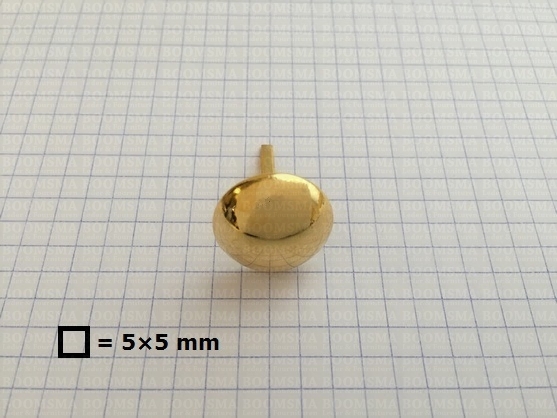 Bodemnoppen goud Ø 20 mm (per 10 st.) - afb. 2