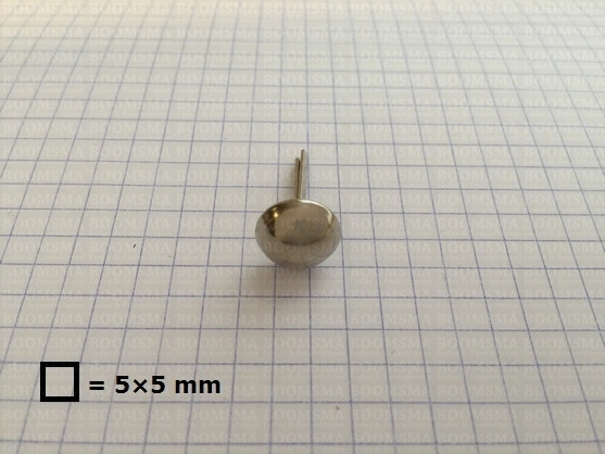 Bodemnoppen zilver Ø 12 mm (per 10 st.) - afb. 2