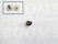 Boekschroeven zilver nr. 0   A= kop Ø 10 mm, B= schroefbus lengte 2 mm, C= Ø 5 mm  (per 10 st.) - afb. 2