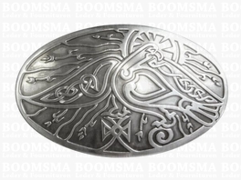 Buckles Keltisch Keltisch ovaal vogel (85 × 54 mm)