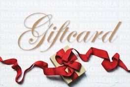 Cadeaubon ter waarde van € 15,-